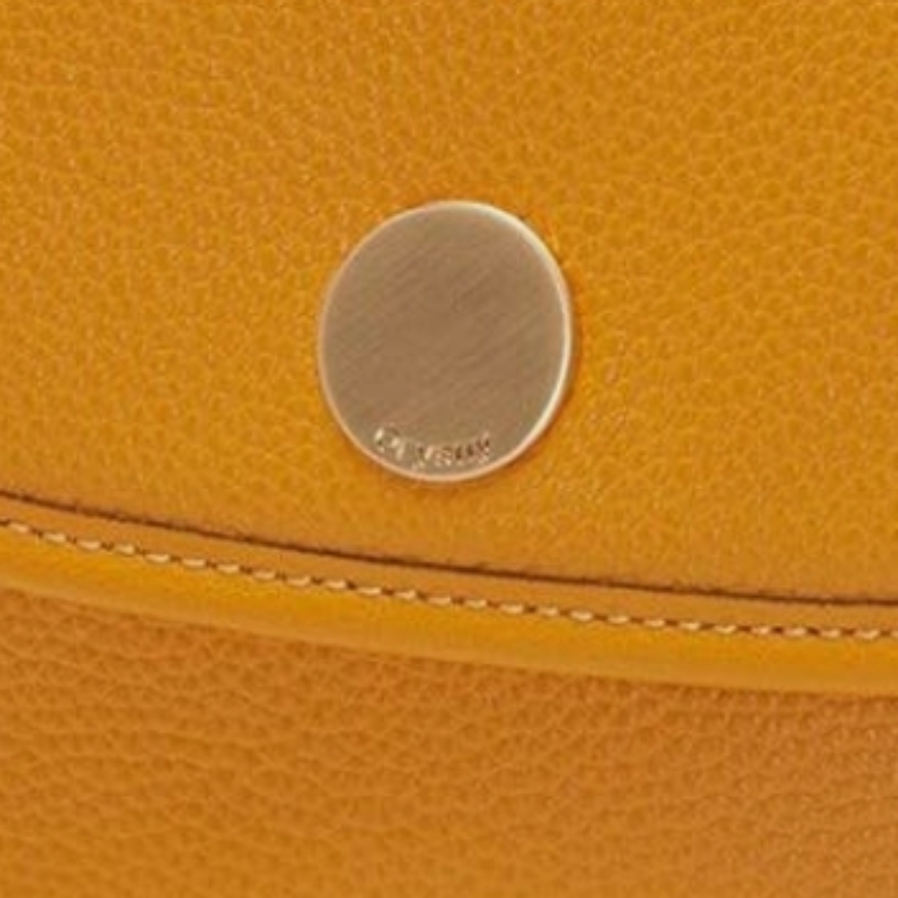 Oryany Ivi Mini Crossbody Bag Elegant Mustard Leather NWOT - Picture 7 of 7